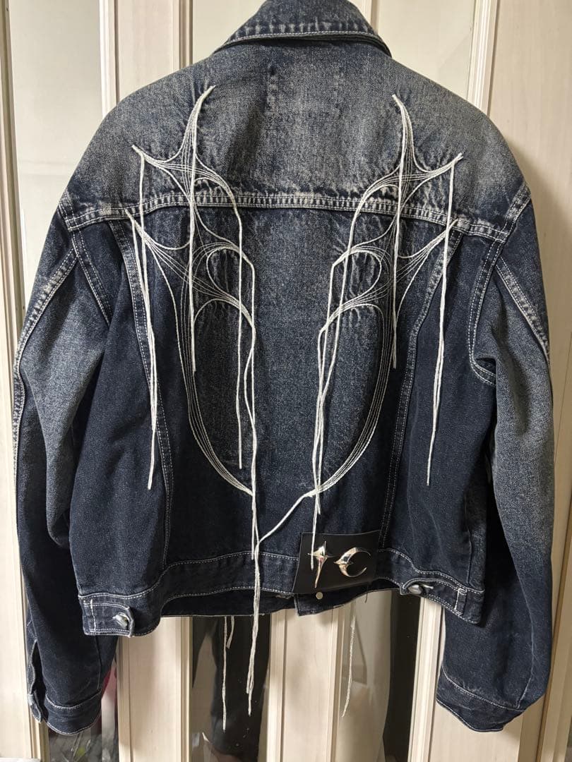 な*み様 ENHYPENニキ着用サグクラブ トライバルツリーデニムジャケット　サ