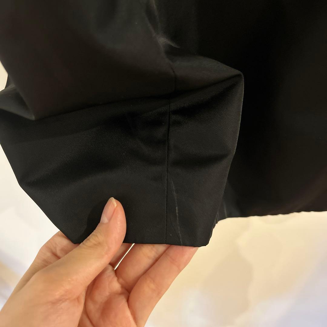 GANNI ナイロンサテンミニドレス