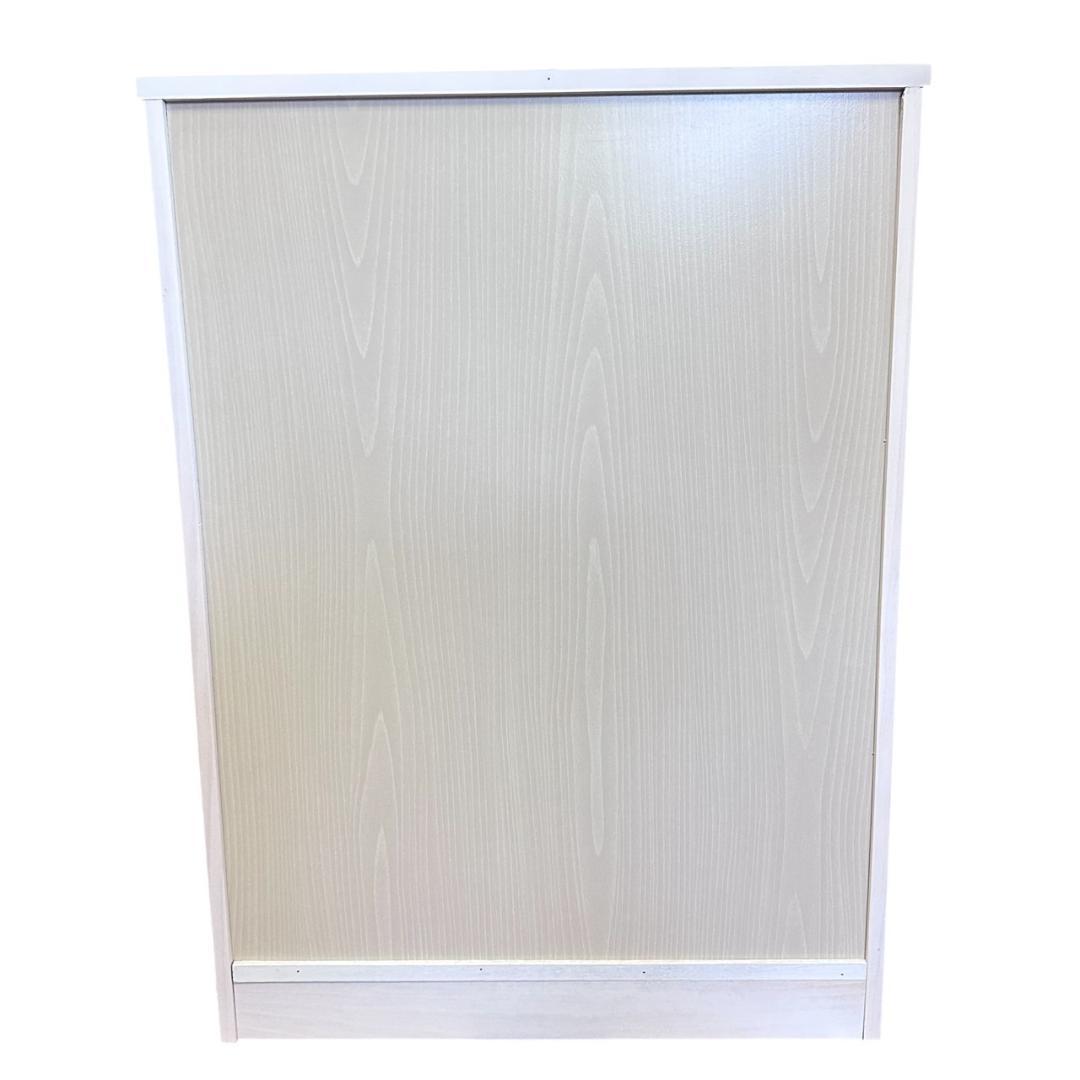 【新品・未使用】　天板タイル　ダストボックス　ゴミ箱 ホワイト