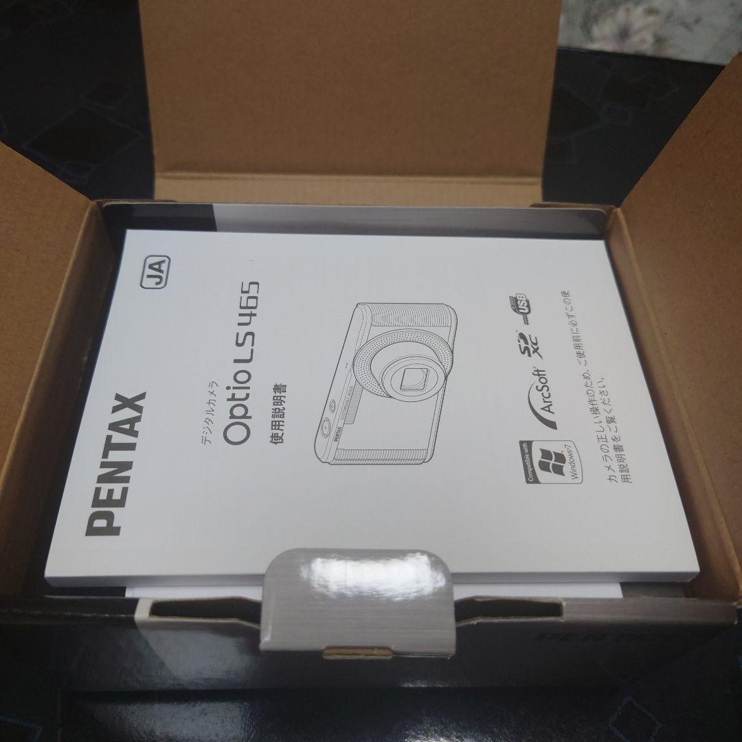 PENTAX Optio LS465 ピンク 16MP 5倍ズーム 新品未使用