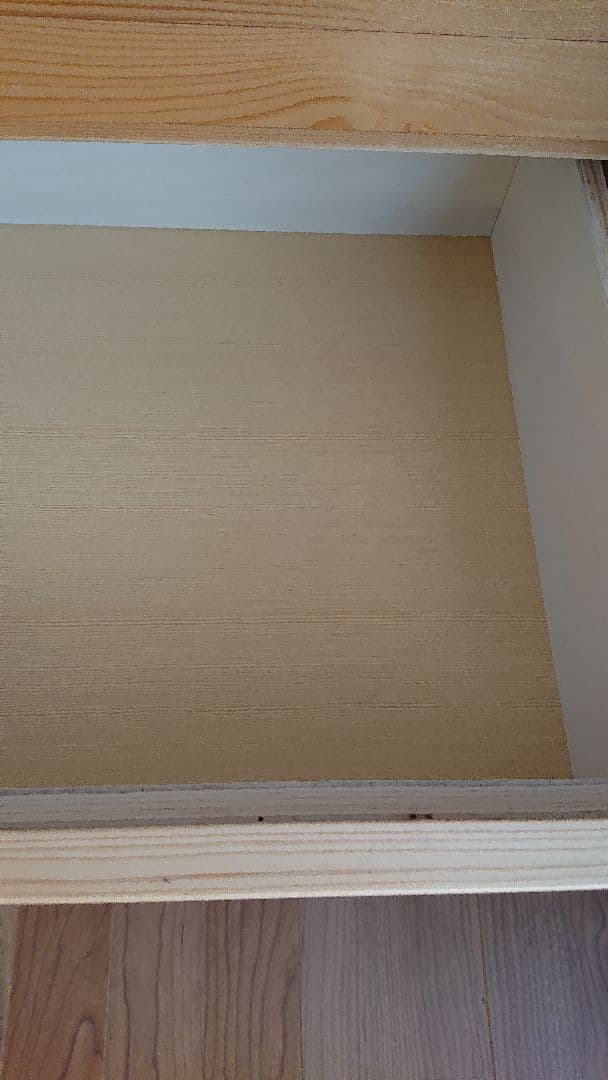 無印良品 パイン材 チェスト 4段