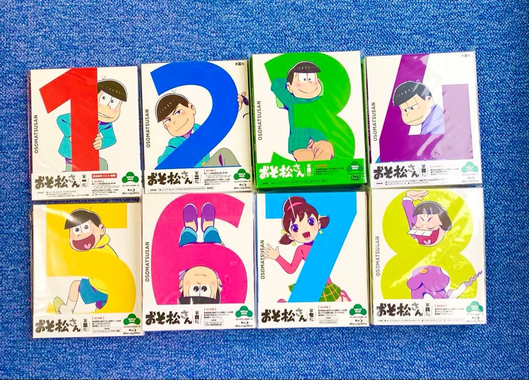 【初回生産版】おそ松さん 1期 Blu-ray 全巻 収納BOX付き