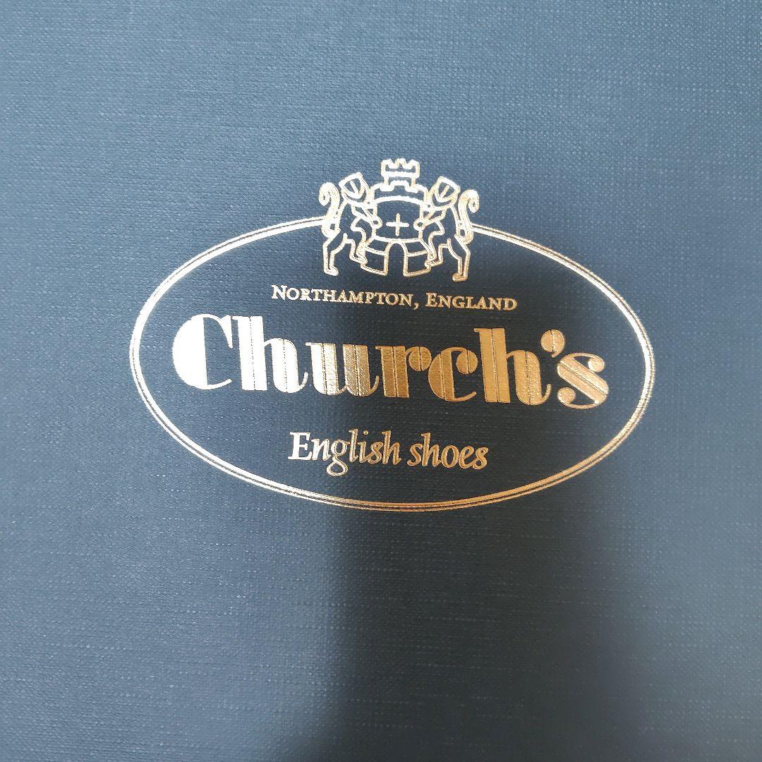 お値下げ致しました。チャーチ スタッズ付き黒レースアップ革靴36