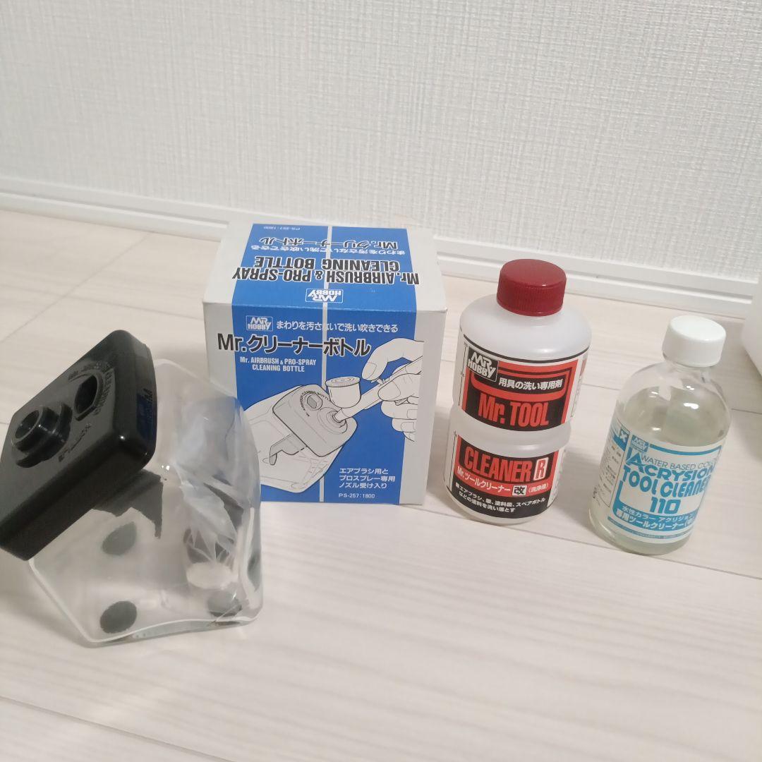 美品　おまけ多数Mr.リニアコンプレッサーL5/エアブラシ/レギュレーターセット