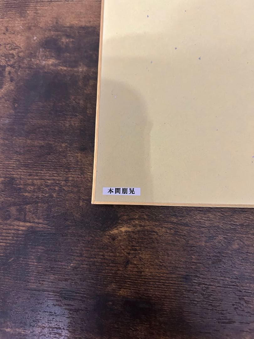 サイン色紙 新日本プロレス　10枚セット（大幅値下げしました）