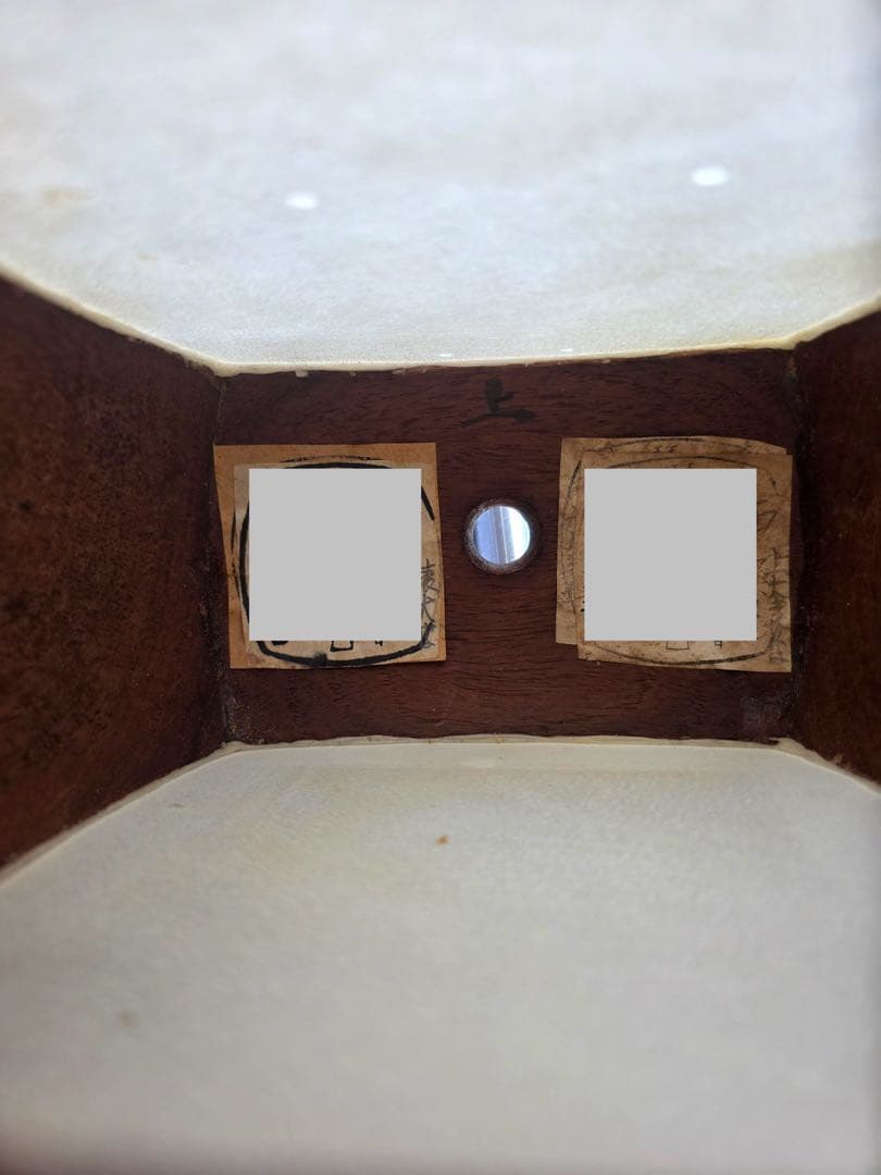 三味線本体 木製 3弦 金糸装飾