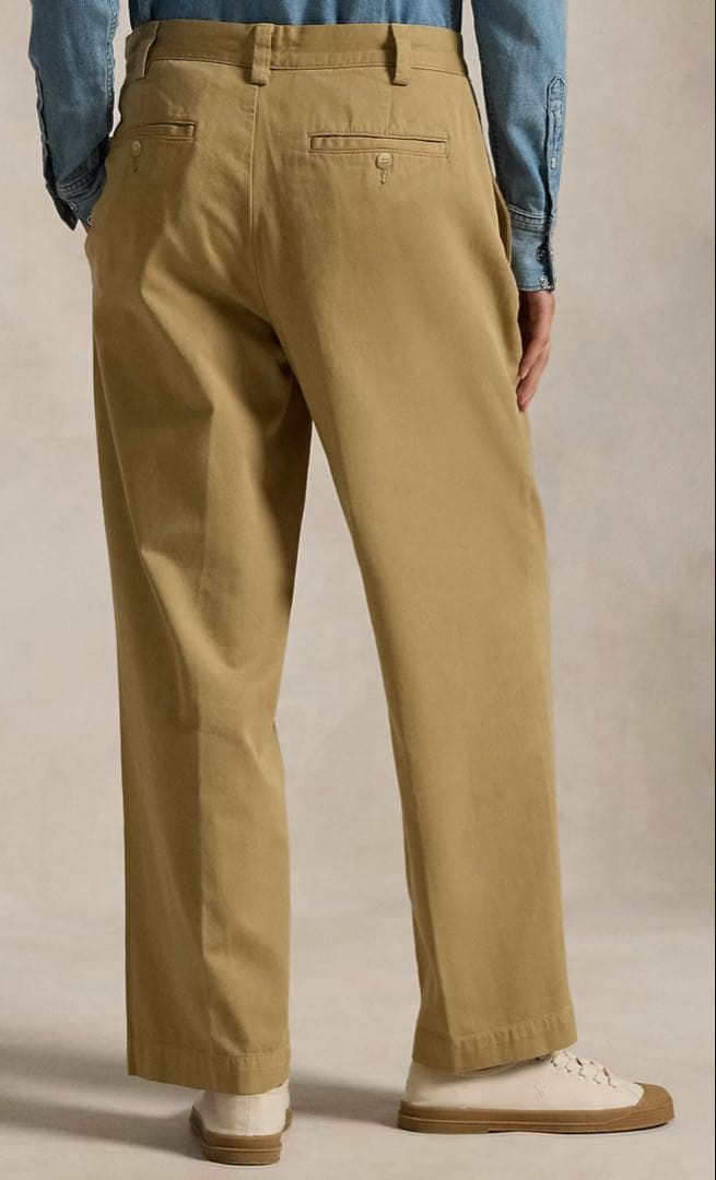 【超美品、現行品】ポロラルフローレン　コットンチノストレートレッグパンツ