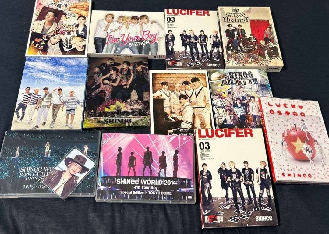 SHINee まとめ売り　album アルバム　LIVE DVD セット