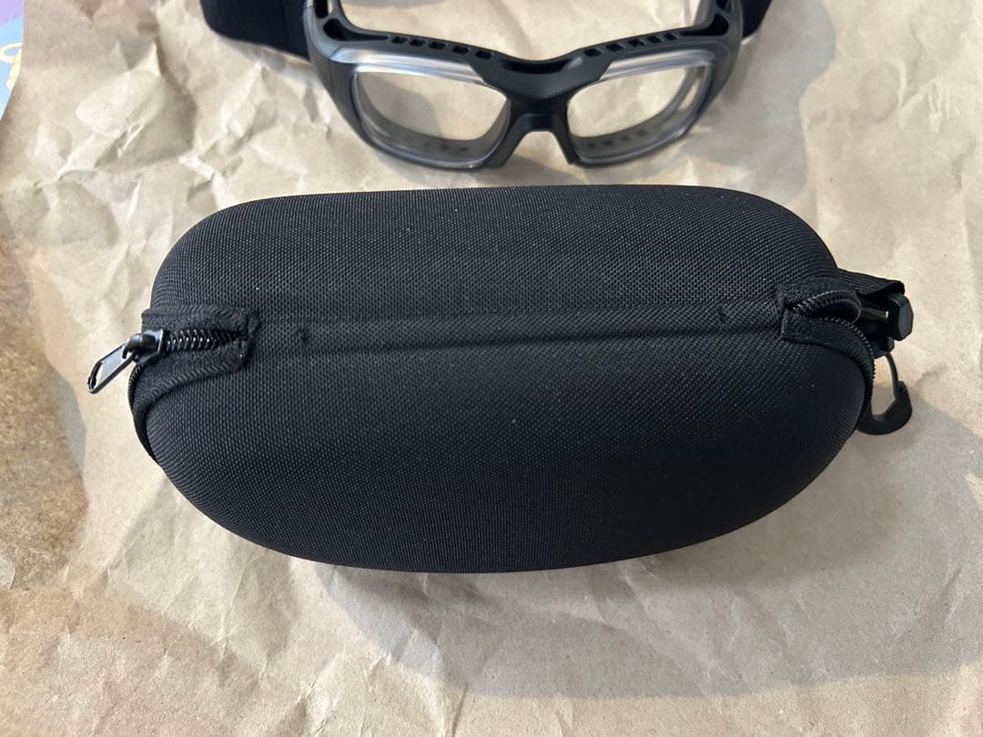 クールアイズジャパン　スポーツ用メガネ ブラック クリアレンズ