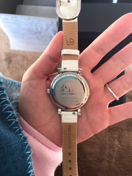 brillamicoブリラミコLILY 40MM WHITE x SILVER