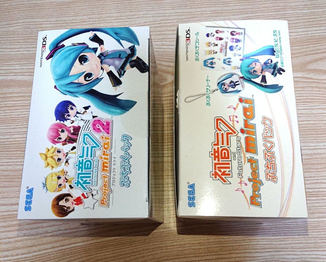 初音ミク Project mirai ぷちぷくパック プロジェクトミライ 2