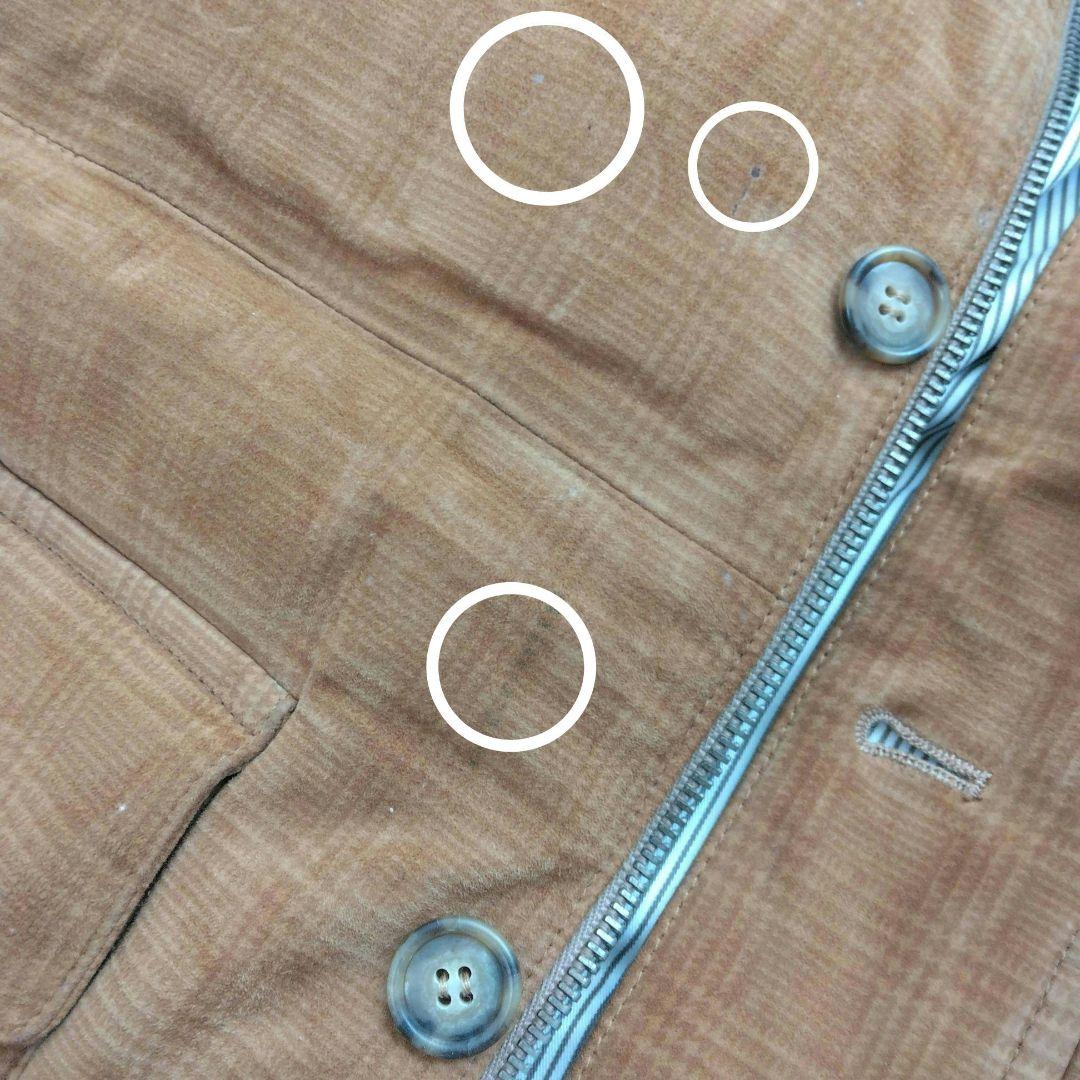 美品　 cinquanta ヤギ革　ダウン90 チンクアンタ スエード　ベスト