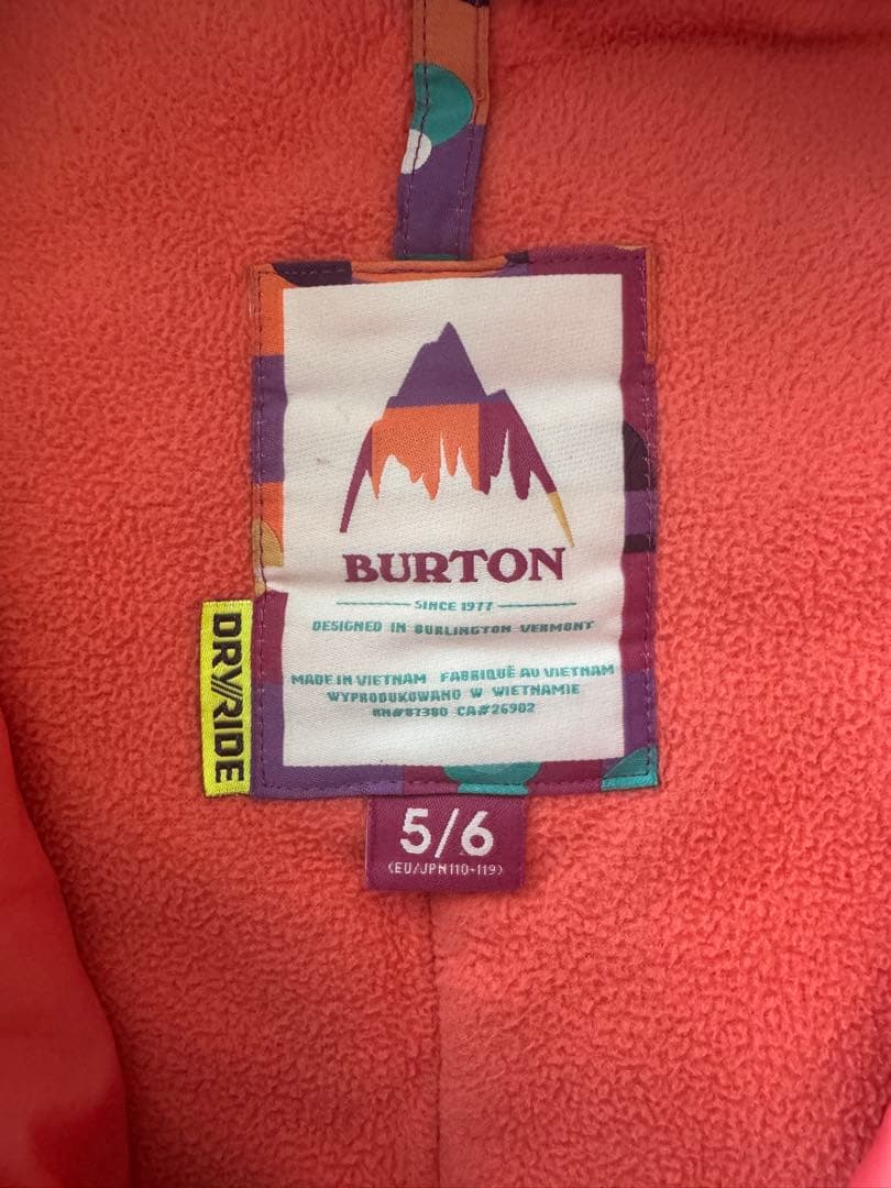 Burton バートン ウエア 5/6T