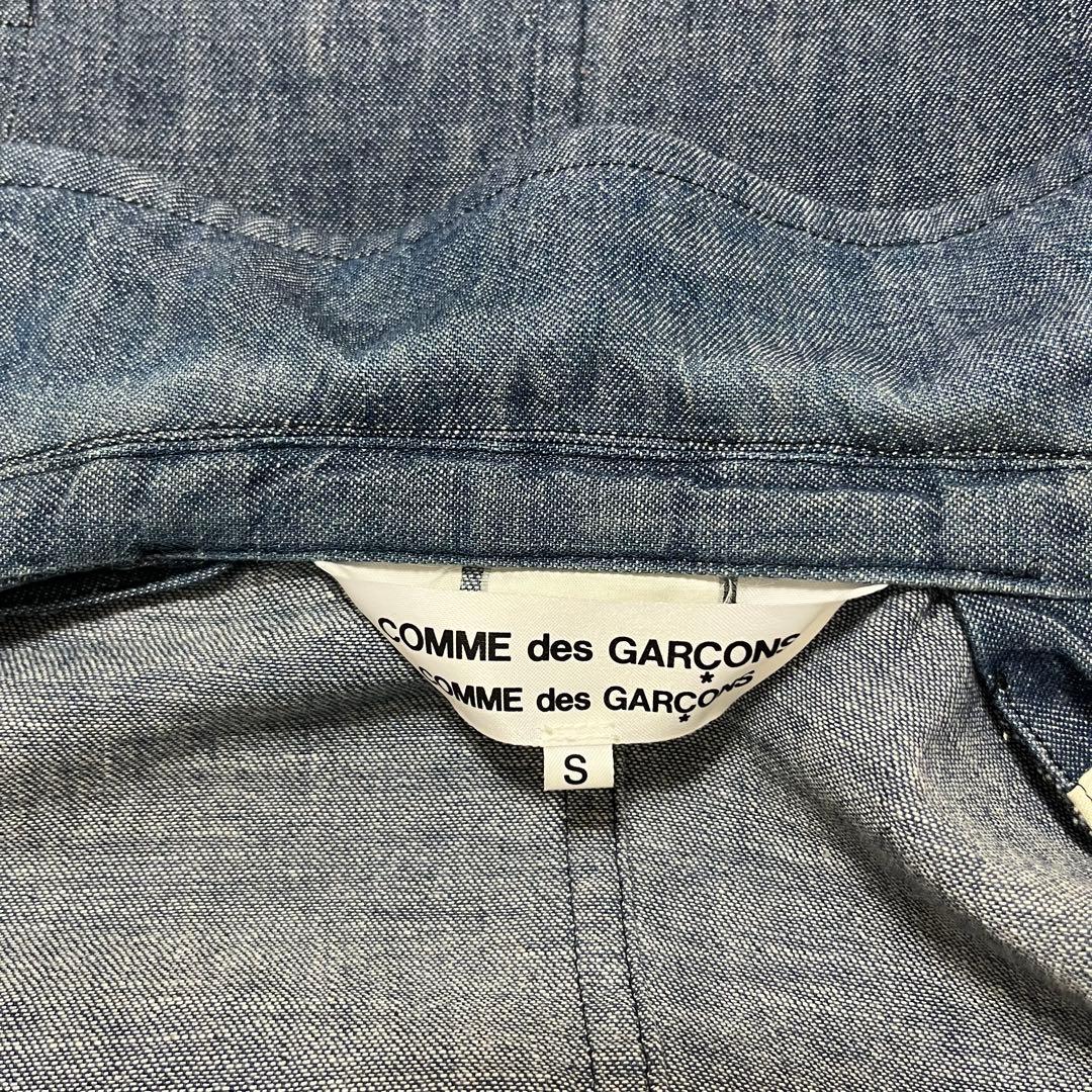 COMME des GARCONS デニムライダースジャケット