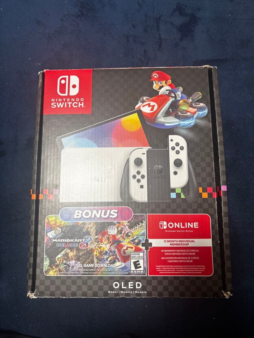 Nintendo Switch 有機elモデル本体 ホワイト/グレー