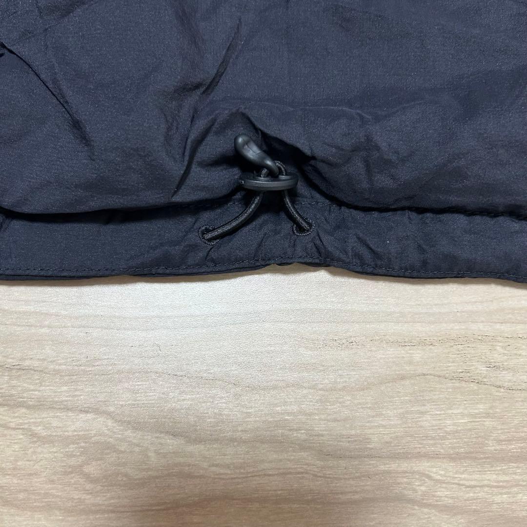 日本未入荷　海外限定　ノースフェイス　キルティング中綿ダウンベスト　黒　L