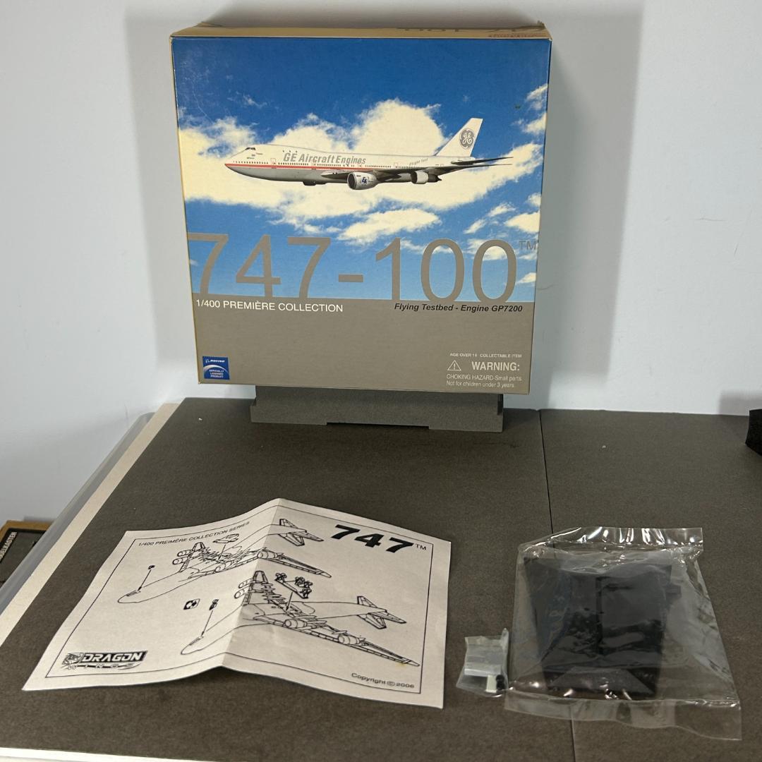 航空機・ヘリコプター 1/400 GE Aircraft Engines B747-100