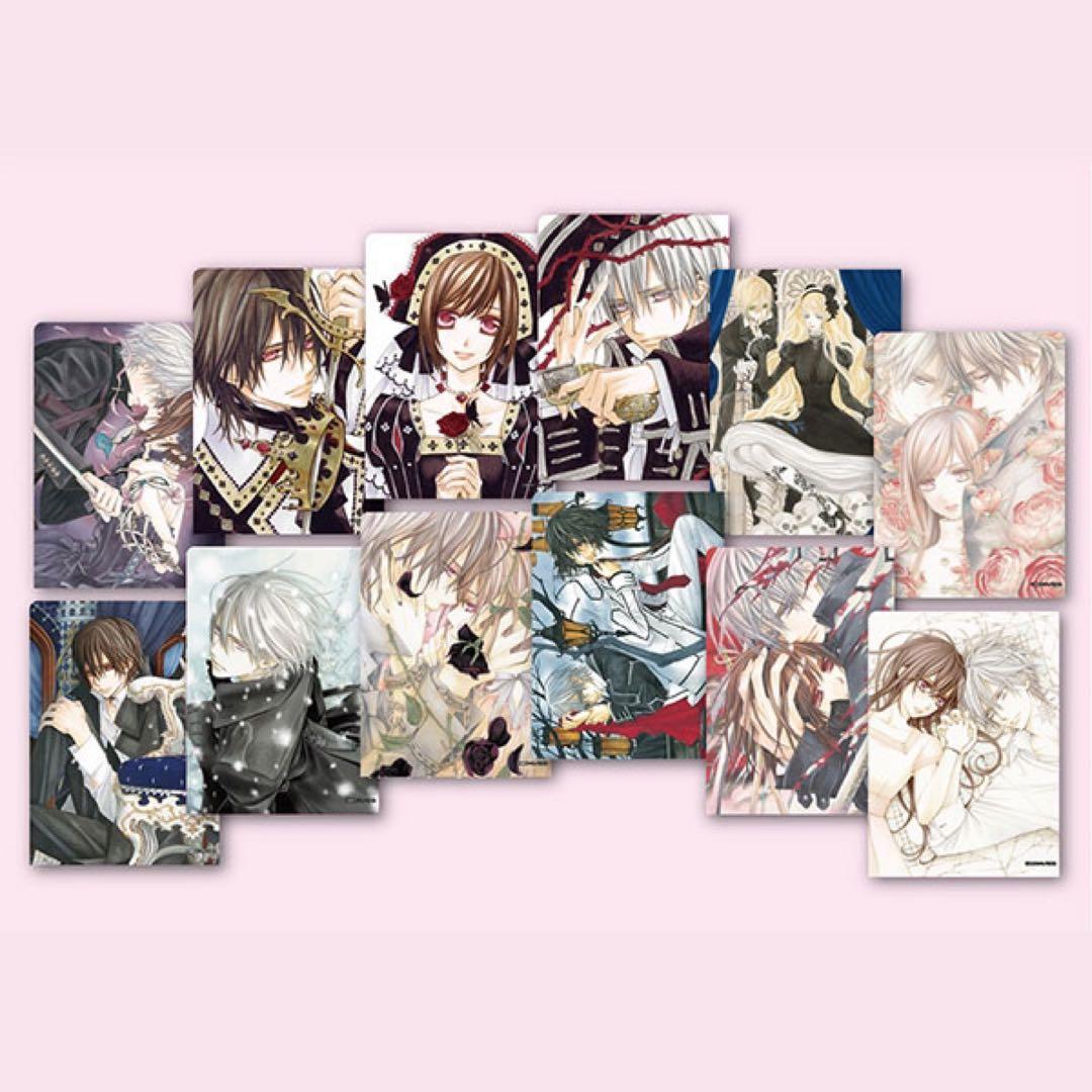 コンプリート品　ヴァンパイア騎士　樋野まつり原画展　　A6クリアファイル