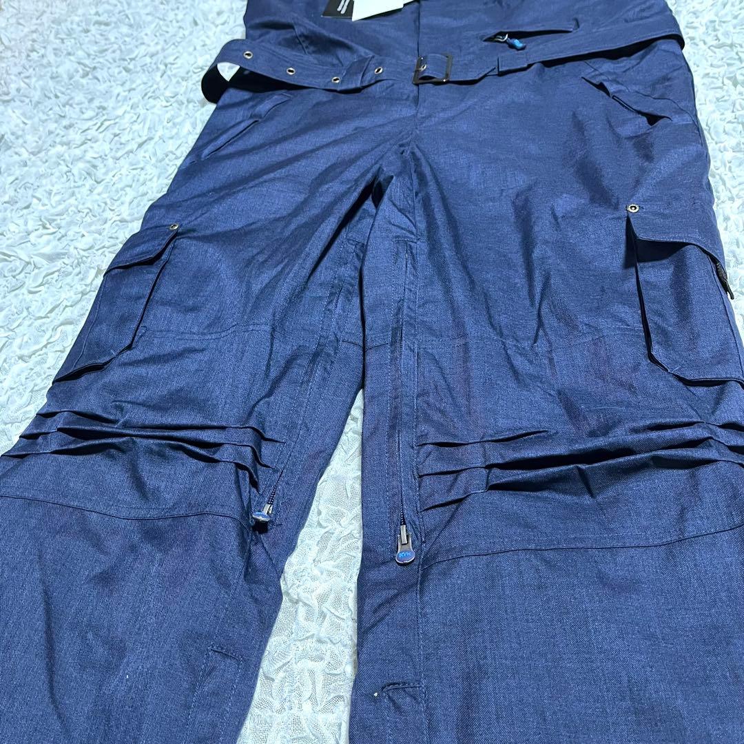 【新品未使用品】KICKS キックス スノボ スキー ウェア つなぎ ネイビー