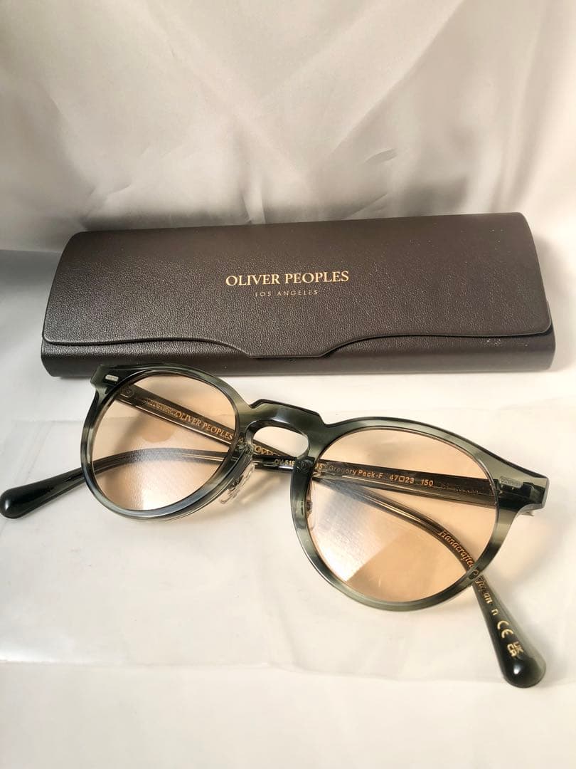 未使用 OLIVER PEOPLES Gregory Peck-F 日本製