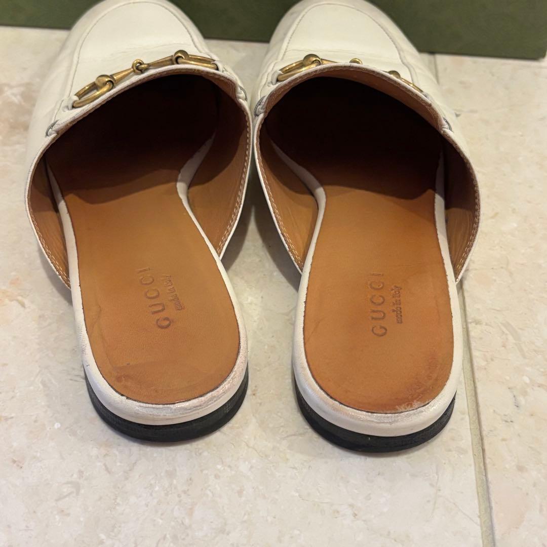 GUCCI レザースリッパ