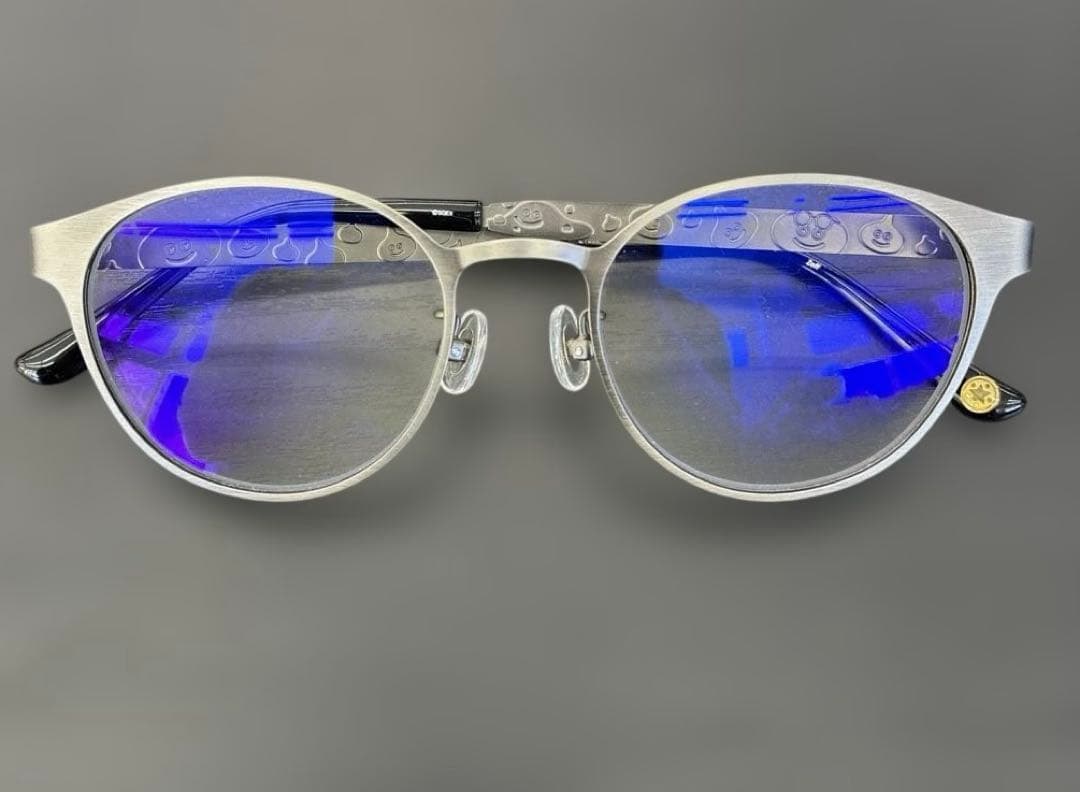 zoff✖️ドラクエXコラボメガネのメタルスライムモデル　美品✨　度なし