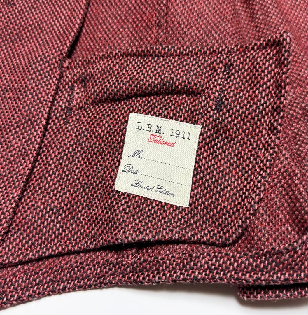 【美品】LBM 1911 ジャケット➕ジレ　イタリア製