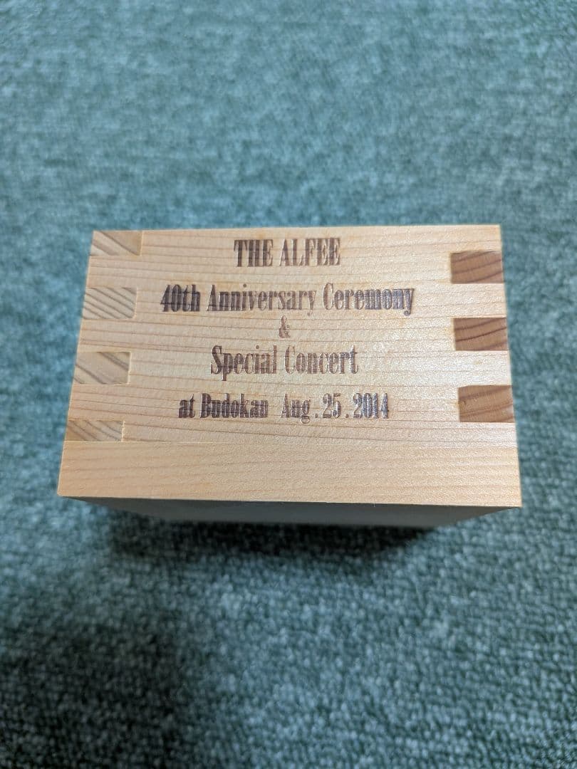 THE ALFEE 40th スペシャルボックス / プレミアムメンバーズ記念品