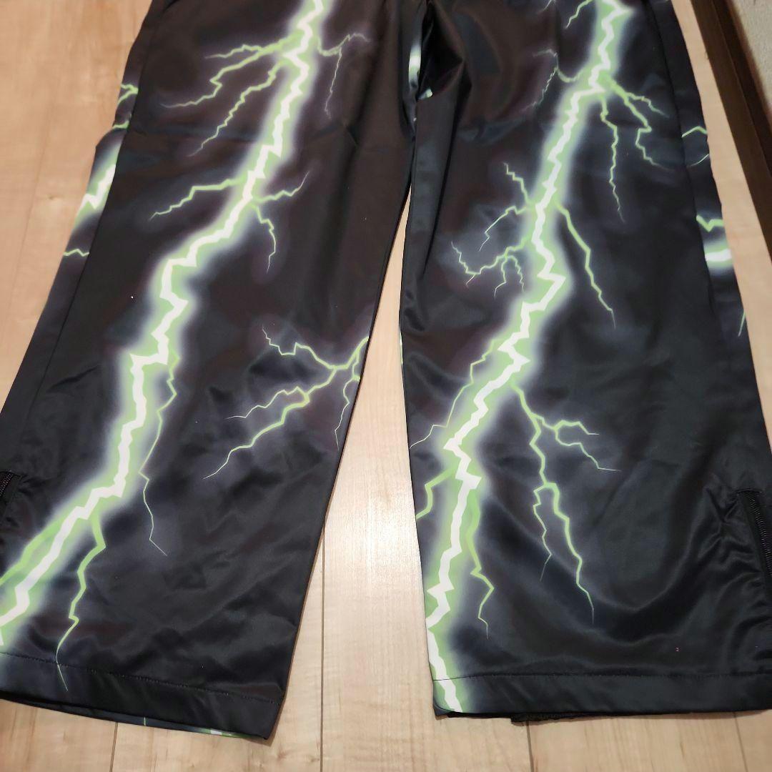 新品訳あり スノーウェア セットアップ スノボ スキー メンズ イナズマ L