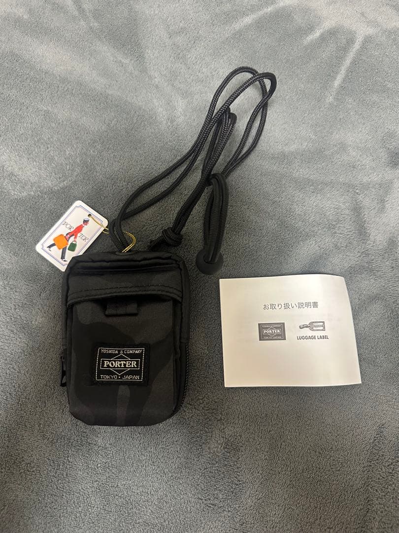 小物 PORTER / BLOCK KEY PACK WOODLAND CAMO