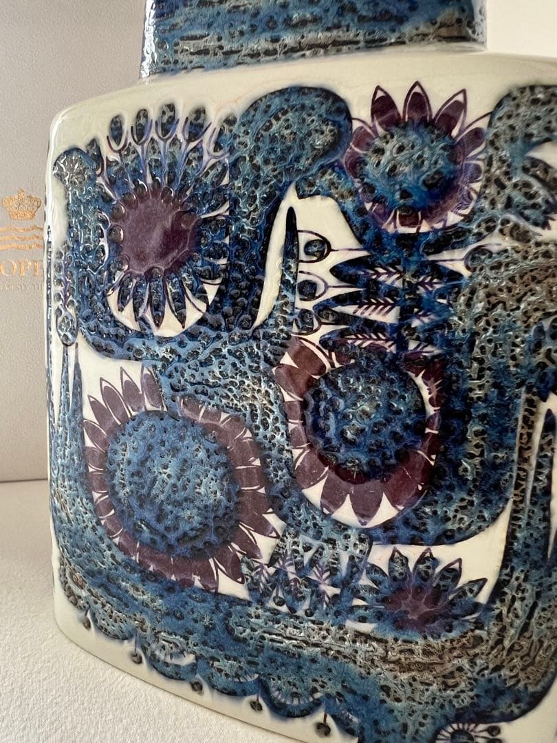 ロイヤルコペンハーゲン テネラ バッカ 花瓶