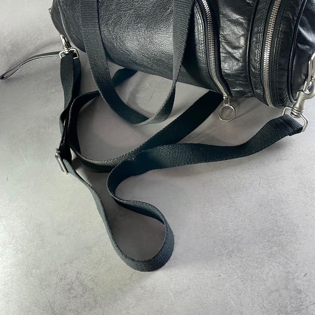 美品 ディオールオム エディ期 05AW グラム期 2way ドラムバッグ 黒