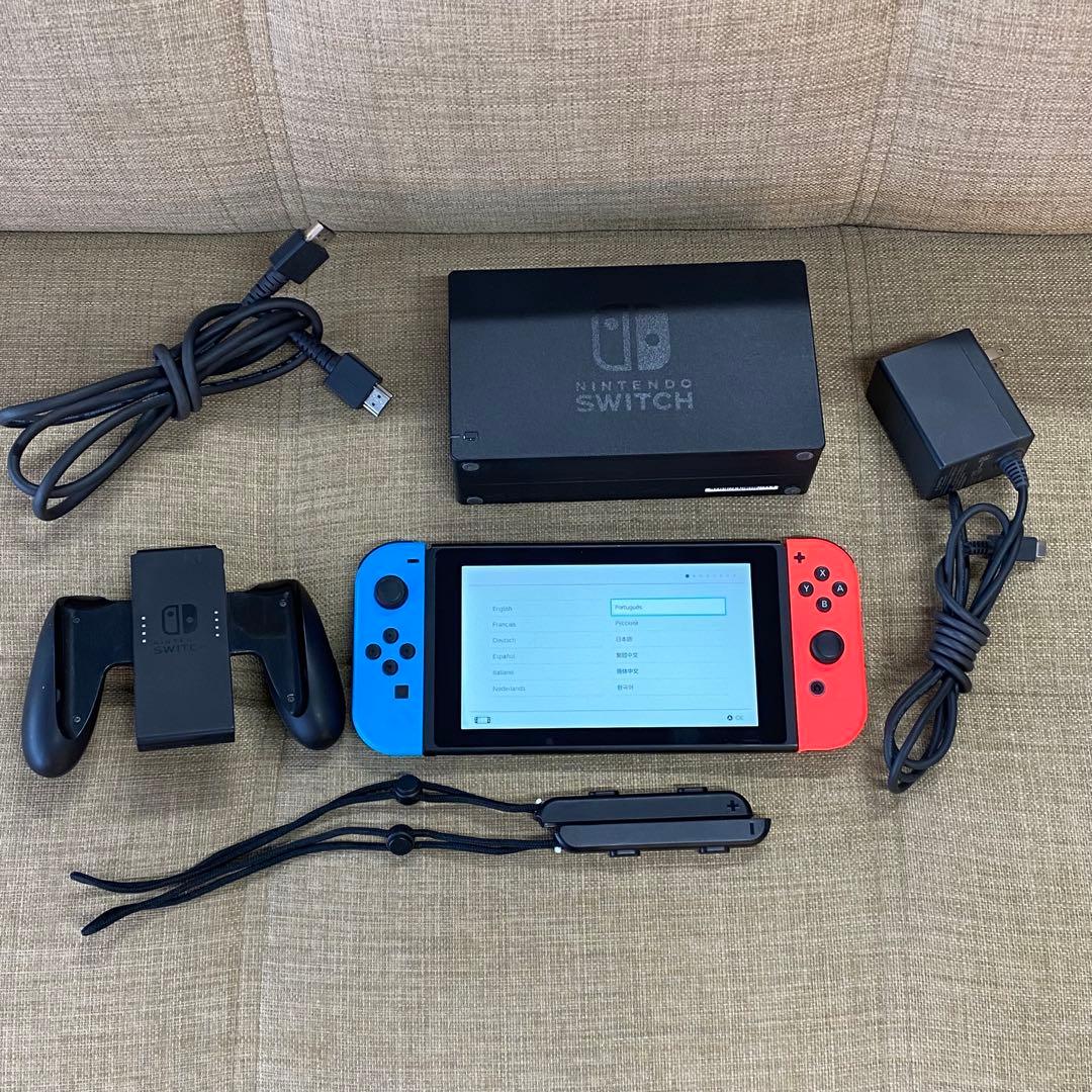 Nintendo Switch 本体 ネオンブルー/ネオンレッド B55