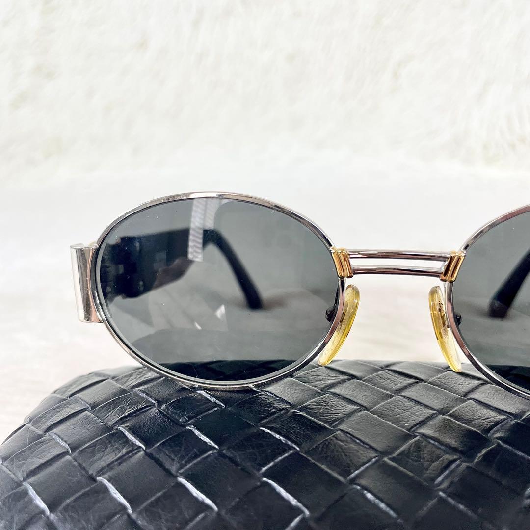 美品　GIANNI VERSACE　MOD.S71　メデューサ　ブラックレンズ