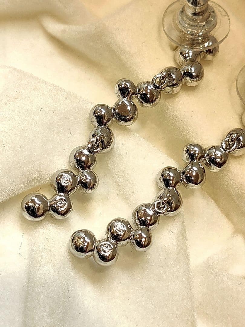 極美品　スワロフスキー Fidelity ネックレス ピアスセット　シルバー