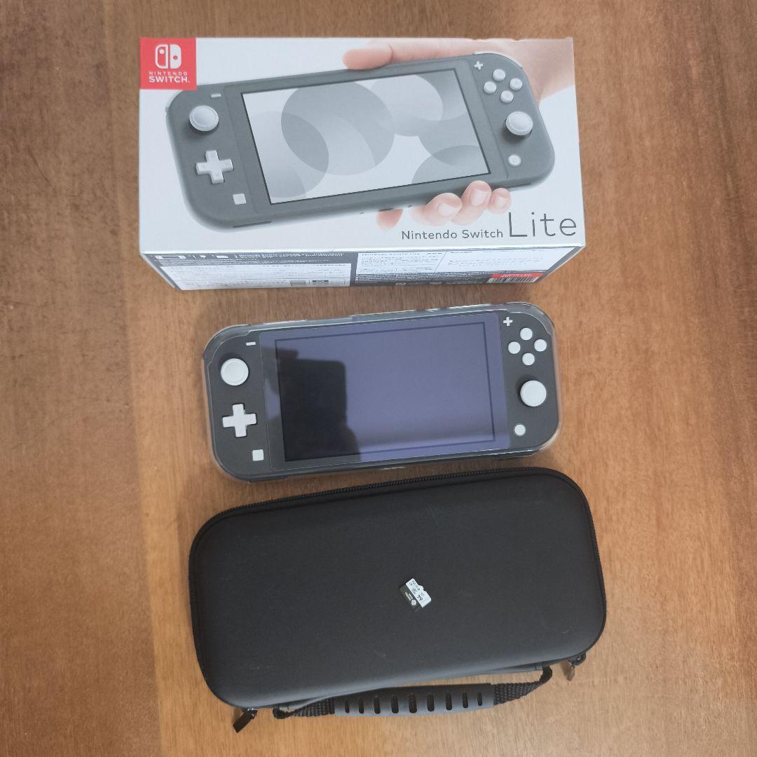 SwitchLite 本体セット（フィルム・ケース・microSD64GB）