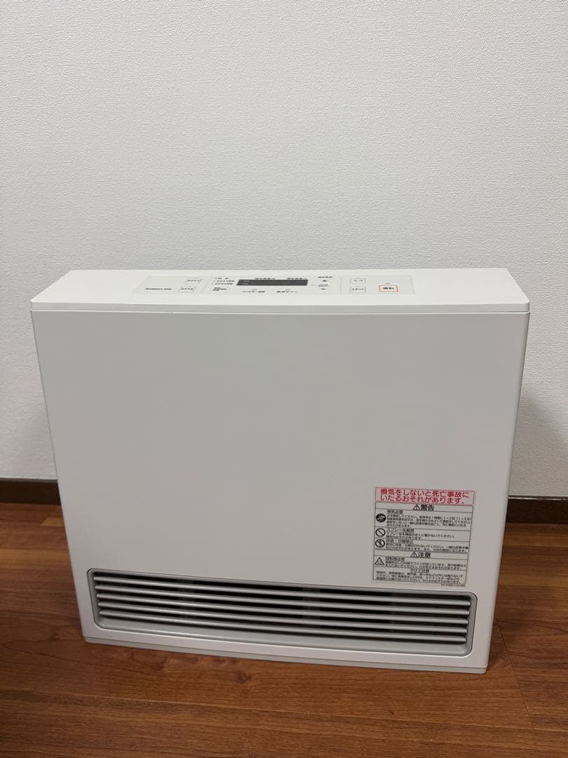 【 都市ガス】リンナイ　ガスファンヒーター　RC-U5801E 都市ガス用
