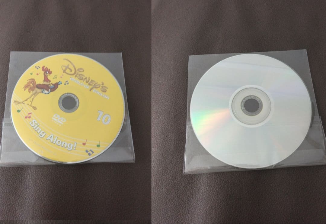 Disney ディズニー Sing along シングアロング DVD CD