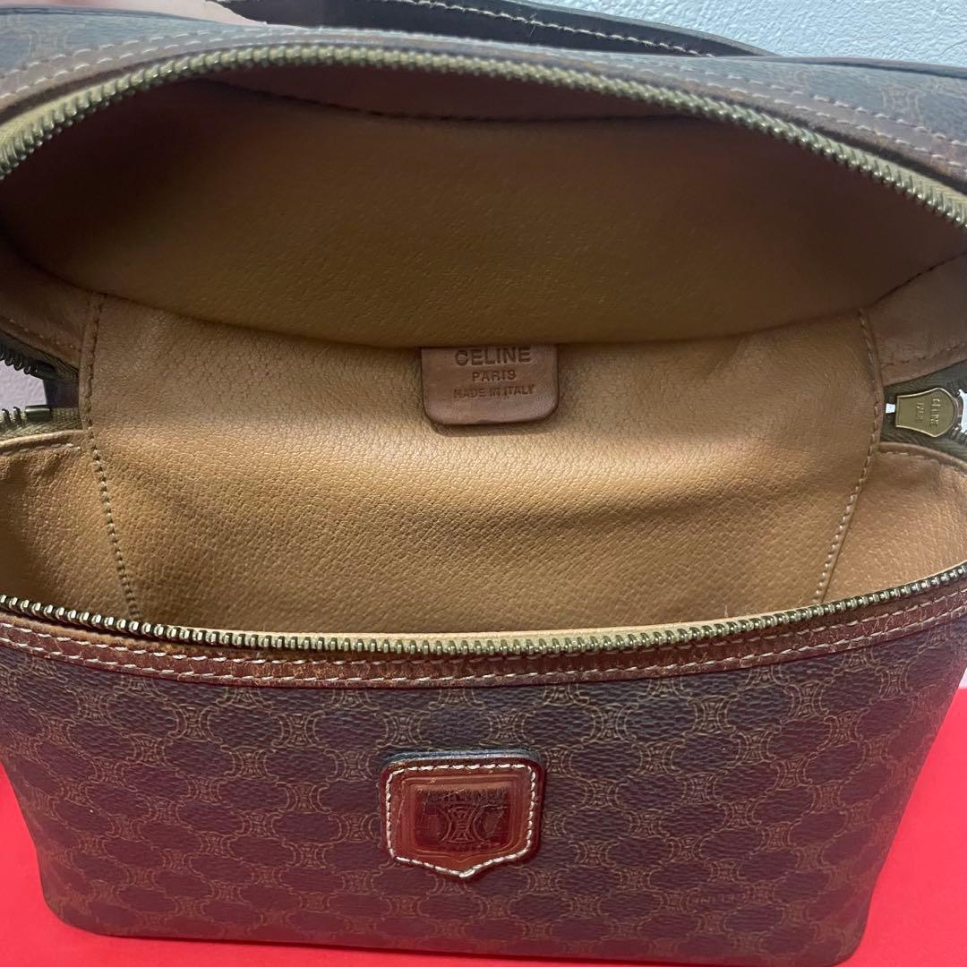 【CELINE 】バニティバッグ ハンドバッグ【マカダム柄】