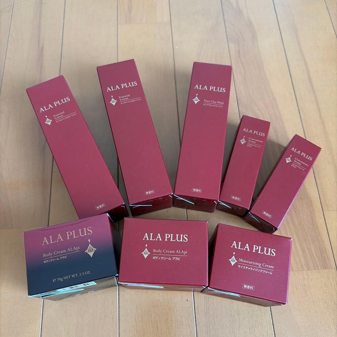 ALA PLUS ボディクリーム・モイスチャライジングクリーム セット