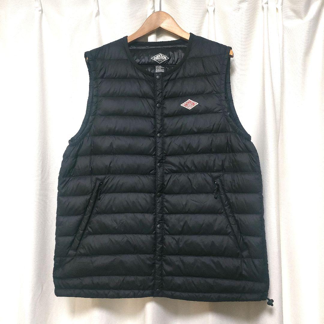 DANTON ダントン インナーダウンベスト クルーネック 40