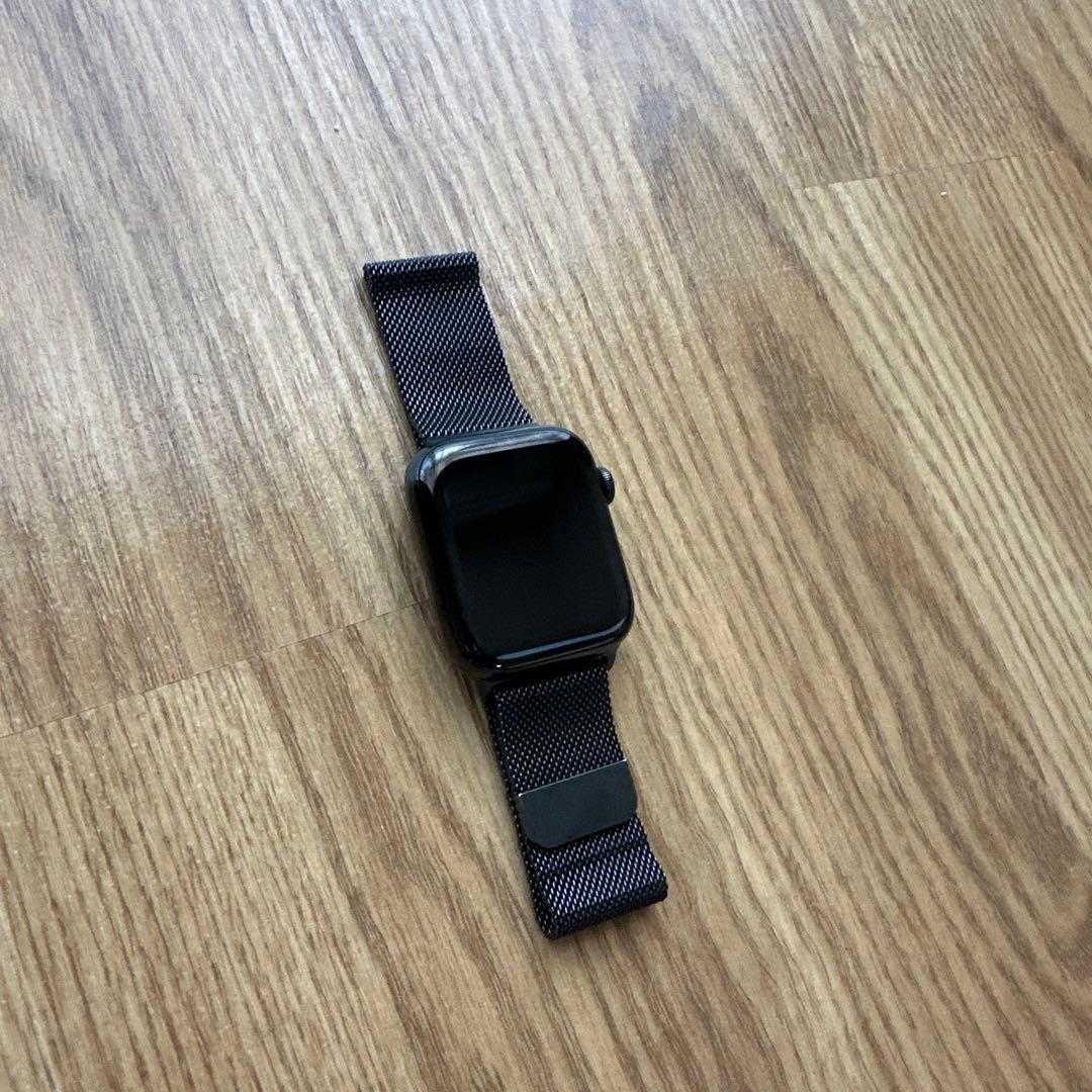 Apple Watch 6　44mm ブラック ステンレス