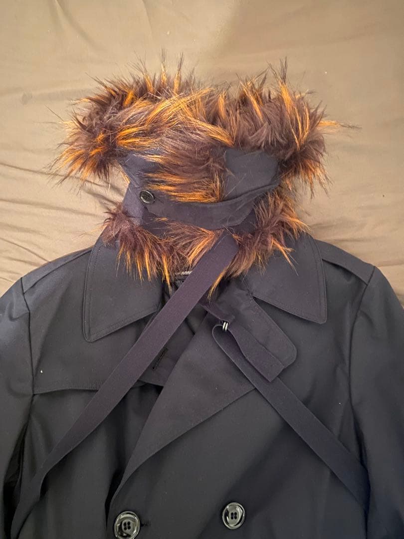 レア Dries Van Noten ファー ストール ドリスヴァンノッテン