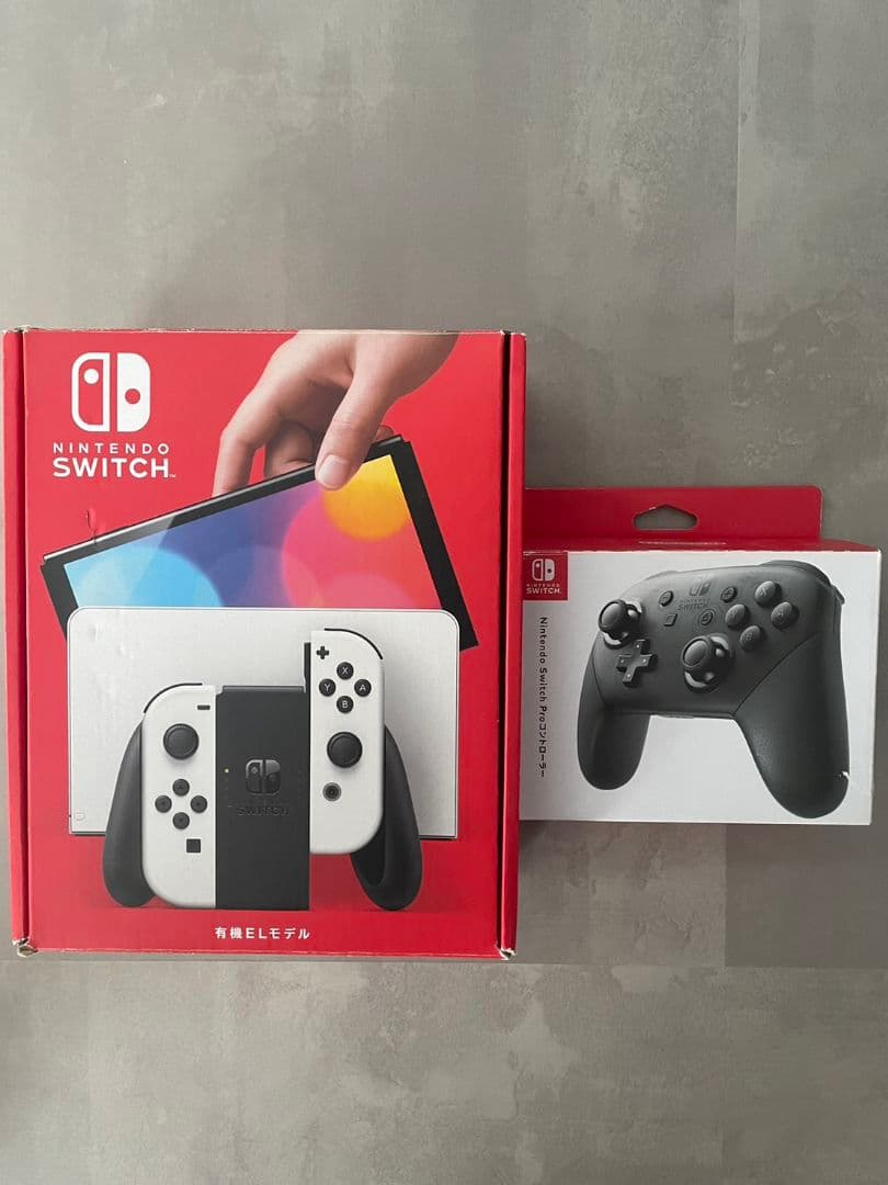 Nintendo Switch 有機ELモデル 本体中古 箱に傷あり