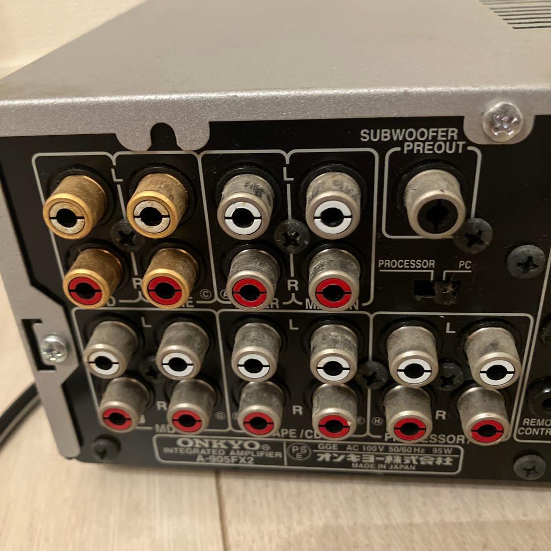 ONKYO オンキョー　a-905fx2 シルバーアンプ　　本体のみ