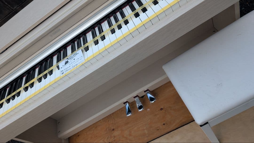 送料込み YAMAHA 大人気の 電子ピアノ YDP-163 17年購入 激美品