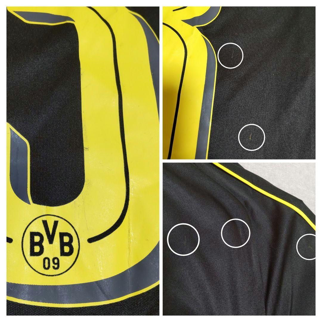 希少 プーマ ドルトムント 香川真司 ユニフォーム アウェイ 黒 M