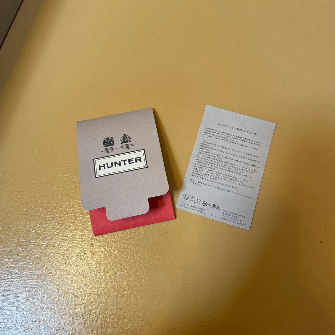 HUNTER ブラックショートブーツ　24㎝　UK5 、US7、EU38 新品