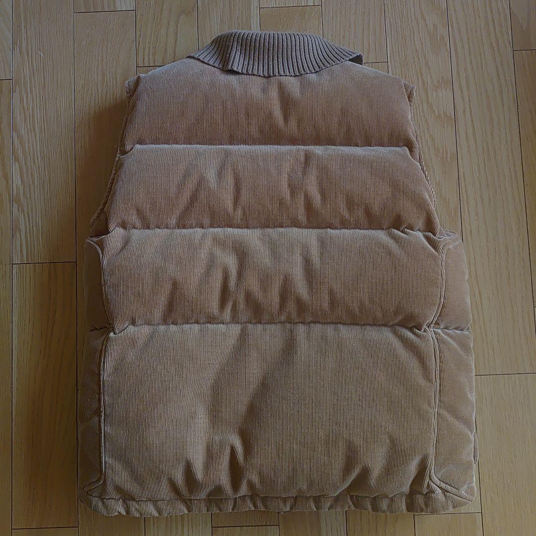 WTAPS コーデュロイ ダウンベスト ベージュ