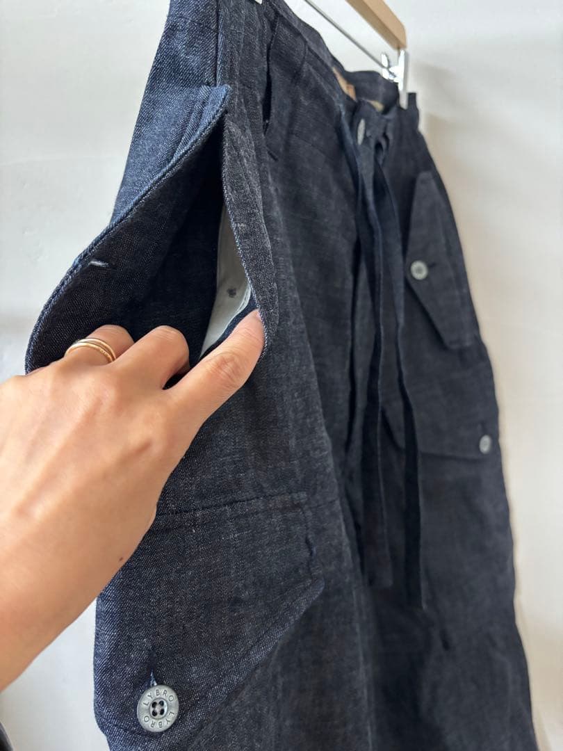 美品 nigel cabourn LYBRO/drawstring pants